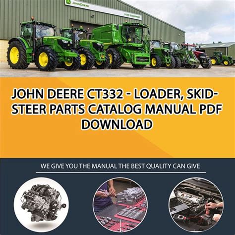 john deere ct332 skid steer manual|john deere ct332 manual.